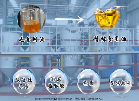 食用油精煉設(shè)備的工作原理以及操作流程介紹