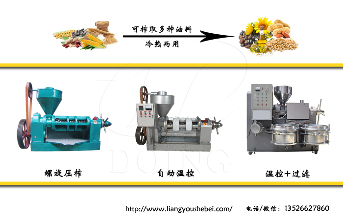 螺旋榨油機種類