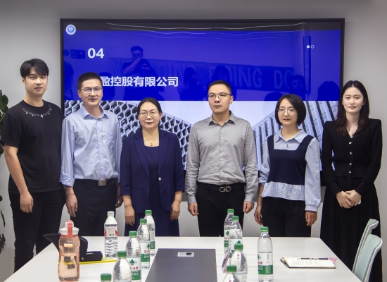 河南理工大學外國語學院師生走進東盈控股有限公司交流學習